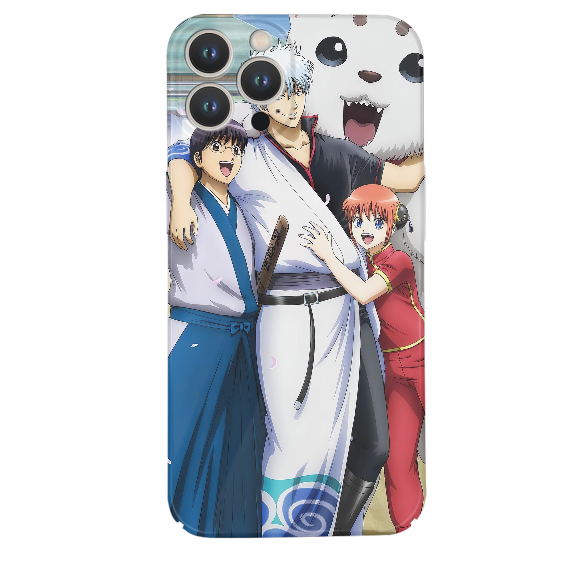 （画像用） ぎんたま 坂田銀時（さかたぎんとき） 神楽 志村新八（しむら しんぱち） GINTAMA Sakata Gintoki Kagura Shimura Shinpachi 【iPhone 14シリーズ対応】ハードケース